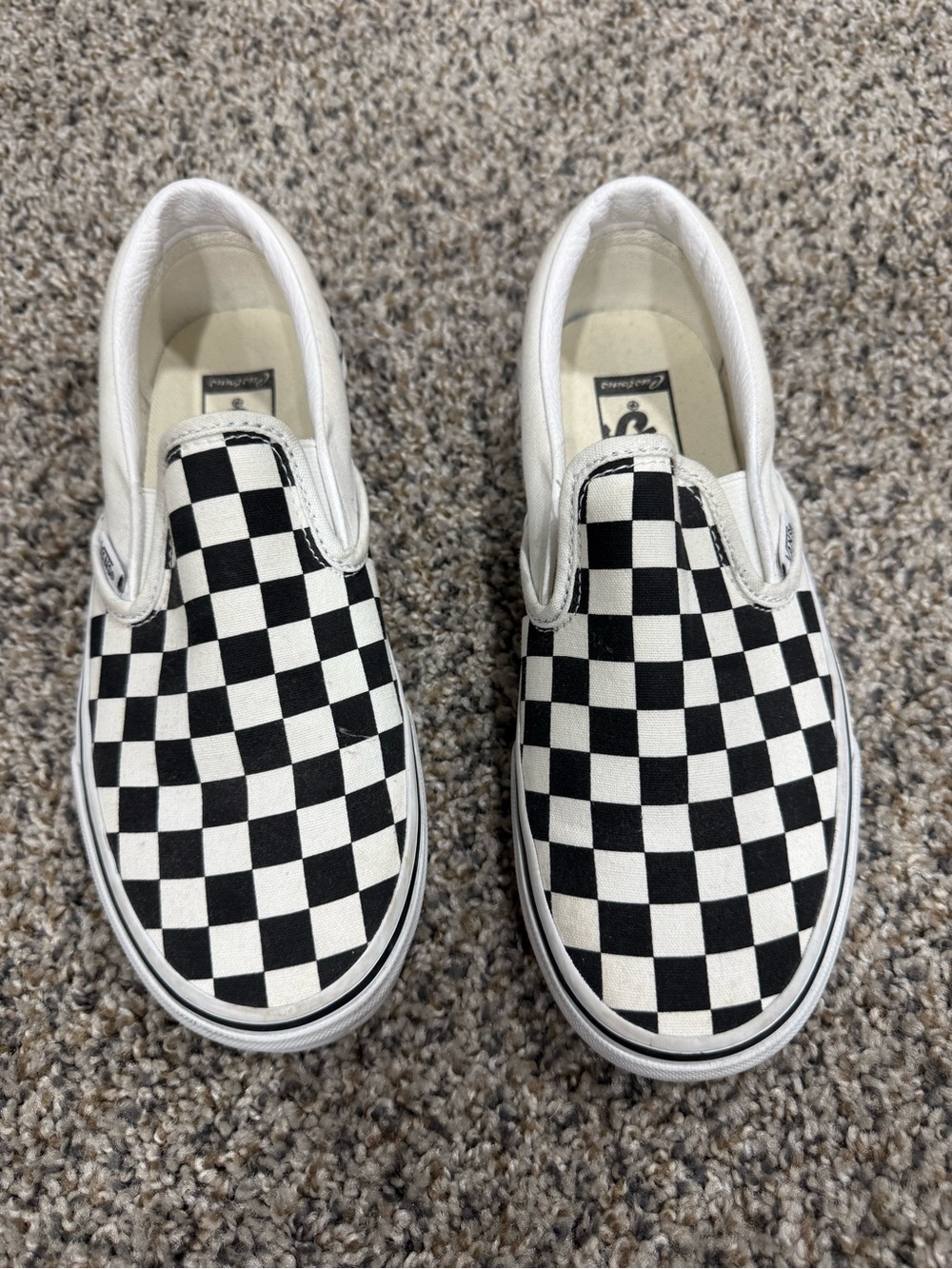 Vans Classic Slip-On Checkerboard Black/White Shoe